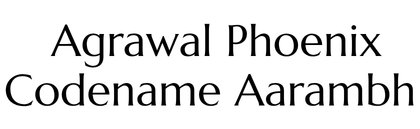 Agrawal Phoenix Codename Aarambh Logo